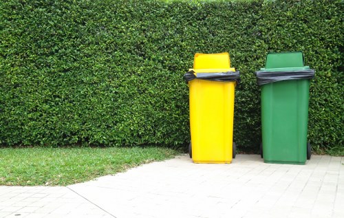 Different types of business waste categorized for removal