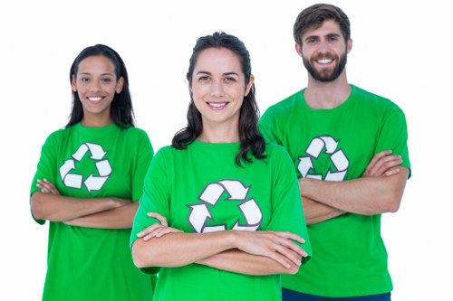 Recycling process for builders waste in Archway